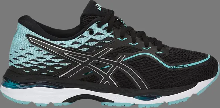 

Кроссовки wmns gel cumulus 19 'black porcelain blue' Asics, черный