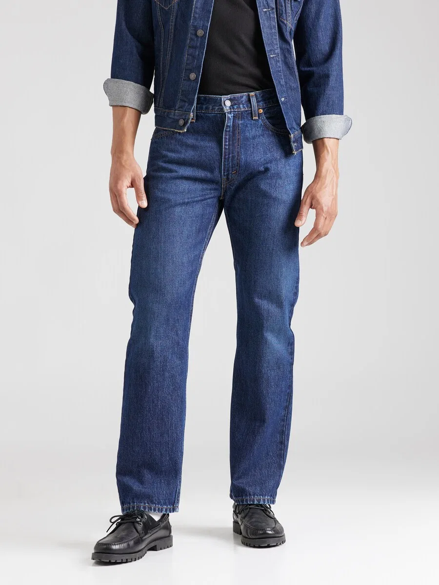 Джинсы LEVI'S свободного кроя, темно-синие — фото 3