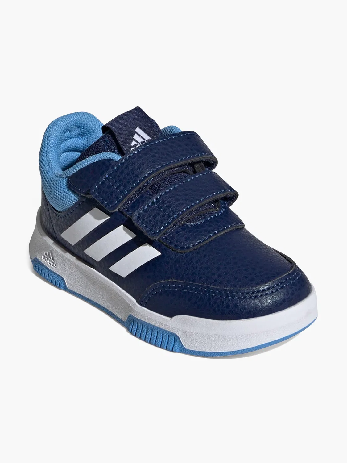 Детские кроссовки на липучке Adidas, синий — фото 3