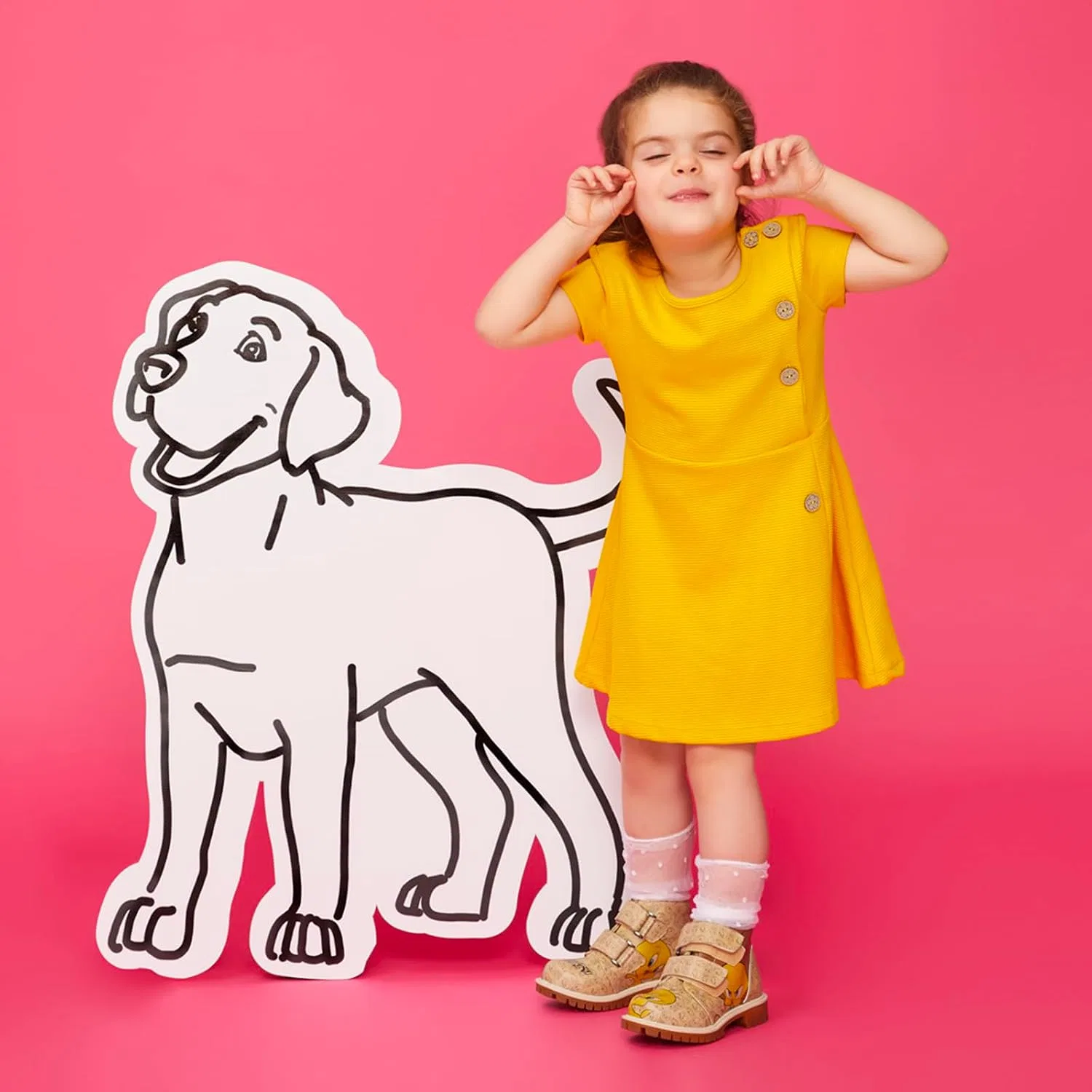 Детские ботинки для девочек с уникальным дизайном DOGO, Tweety Moods — фото 2