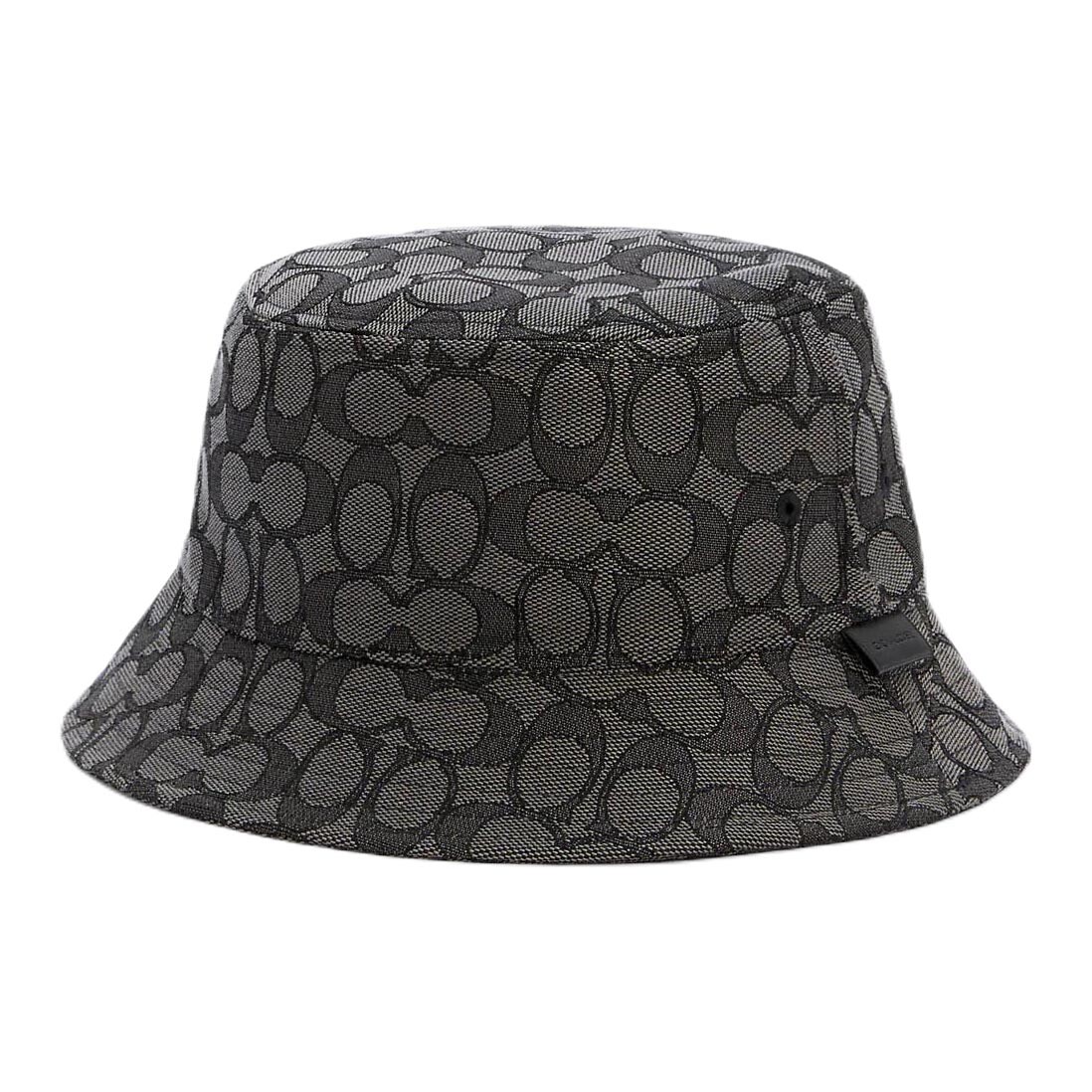 

Панама Coach Outlet Signature Bucket, серый/черный