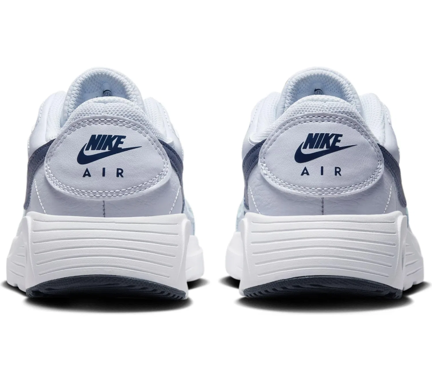 Детские кроссовки для мальчиков с шнуровкой Air Max Sc NIKE, Light Blue Dark Blue — фото 2