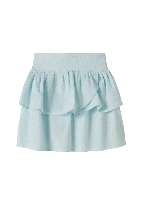 Юбка хлопковая Trapecinis sijonas Name It, delicate blue, синий