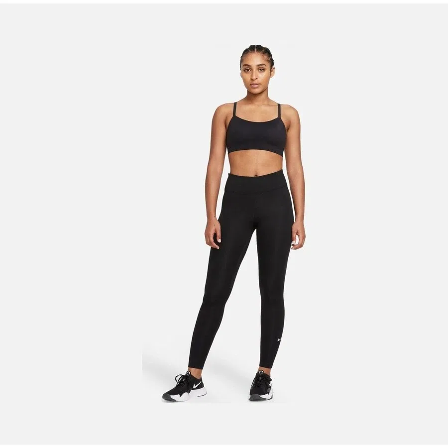 Спортивные леггинсы Nike Therma-Fit One Mid-Rise Training, Черный — фото 3