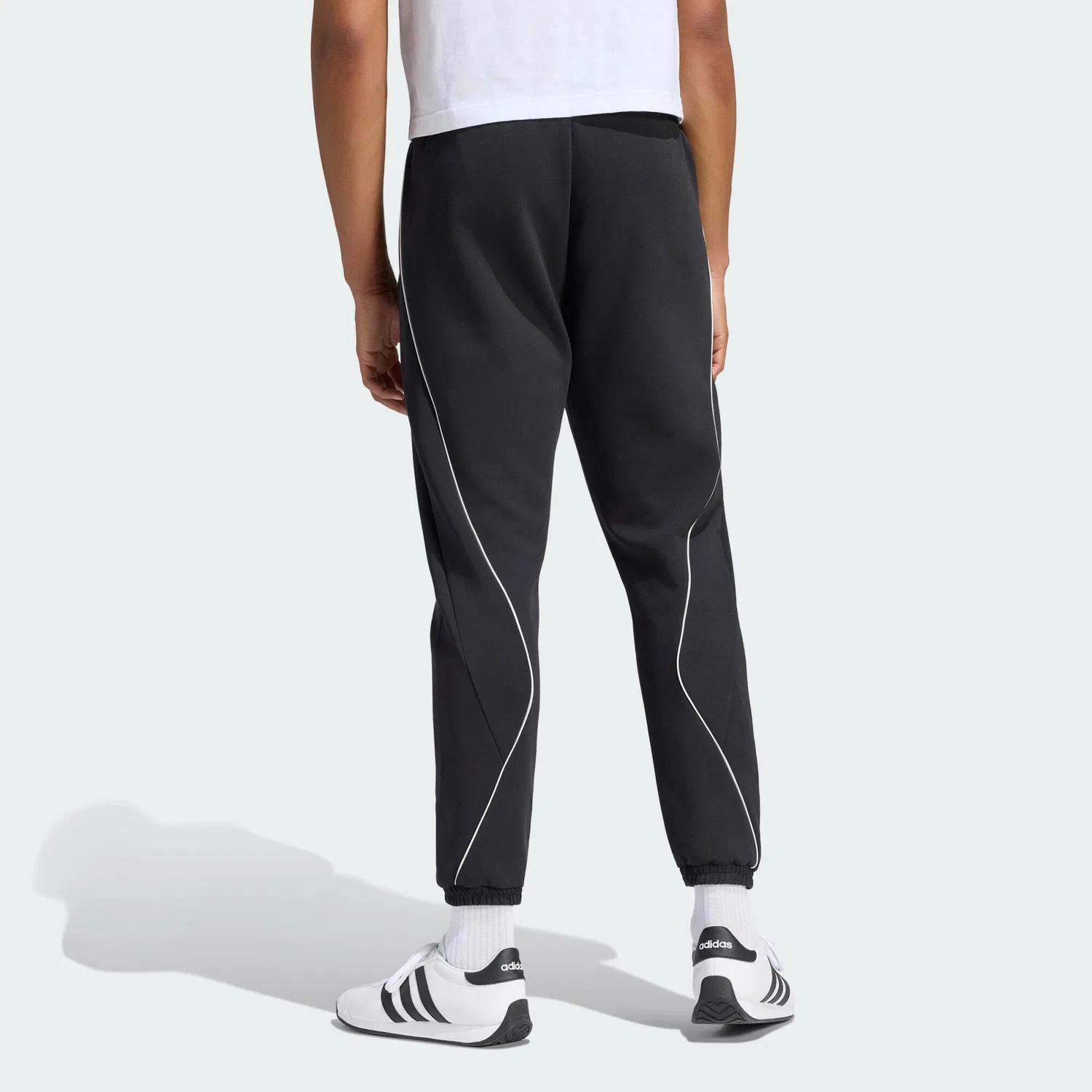 Мужские спортивные штаны с утеплением Stadium Adidas, Schwarz — фото 3