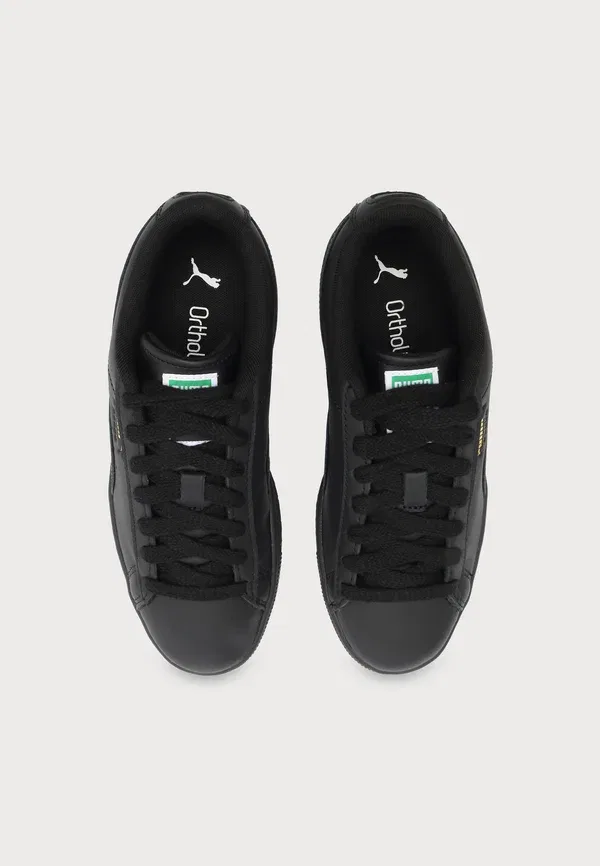 Кроссовки кожаные Unisex Puma, Puma Black/Archive Green, черный/зеленый — фото 4