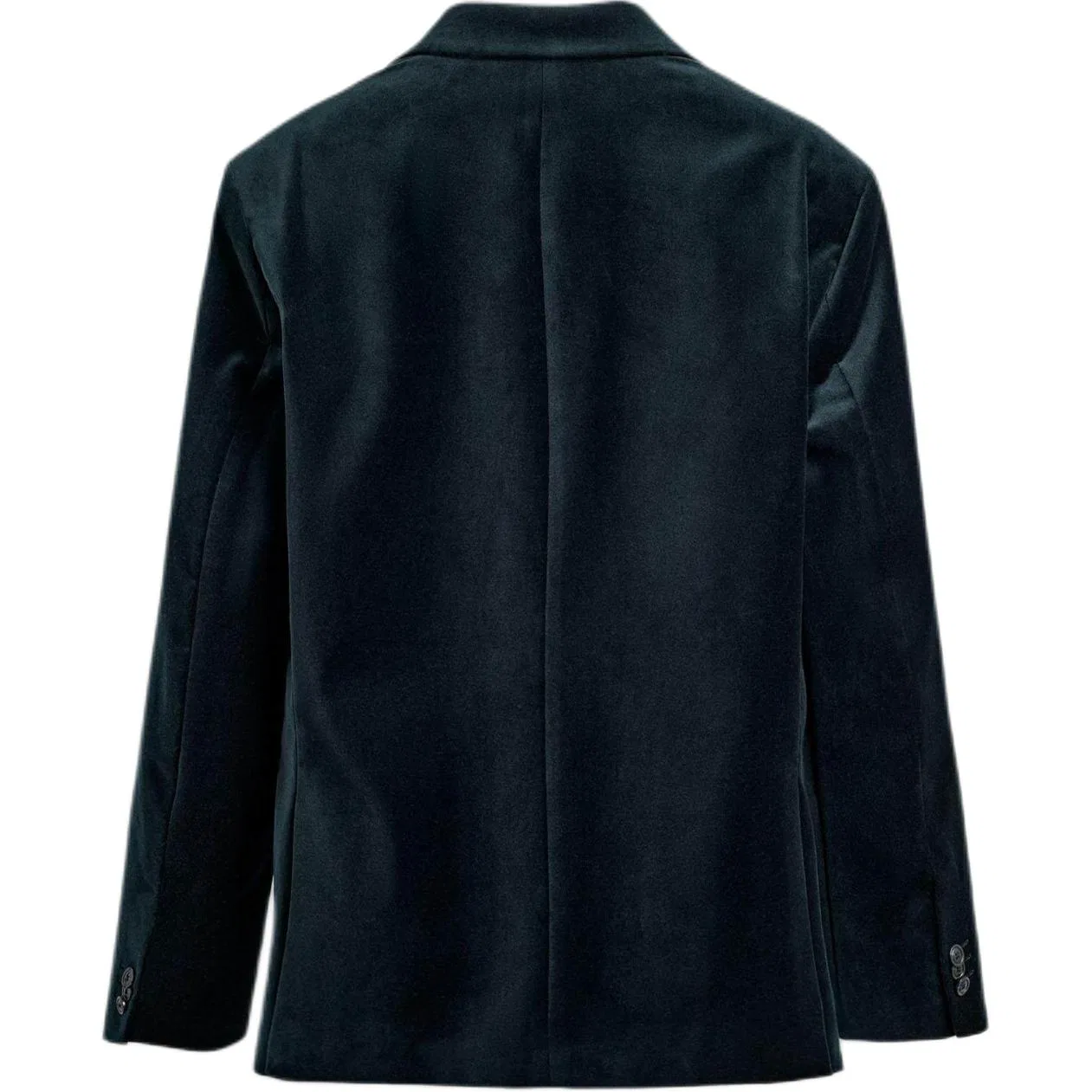 Мужской деловой костюм с пиджаком и брюками Business Suits, ZARA, Sea Blue — фото 3