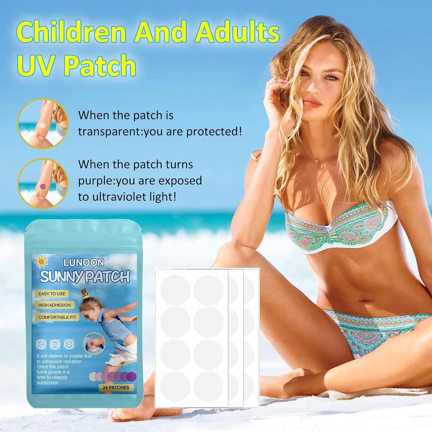 UV Sticker Sun Protection Sticker, Bkljkf, Single Attributes — фото 2