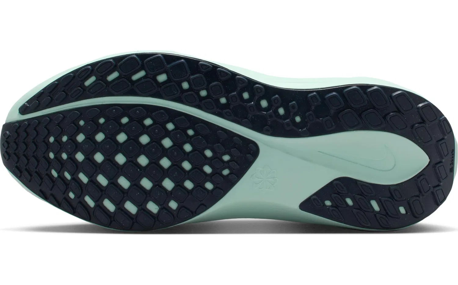 Детские кроссовки для мальчиков с амортизацией NIKE Pegasus 41, Ghost Aqua Mint Foam Armory Navy Metallic Silver — фото 4