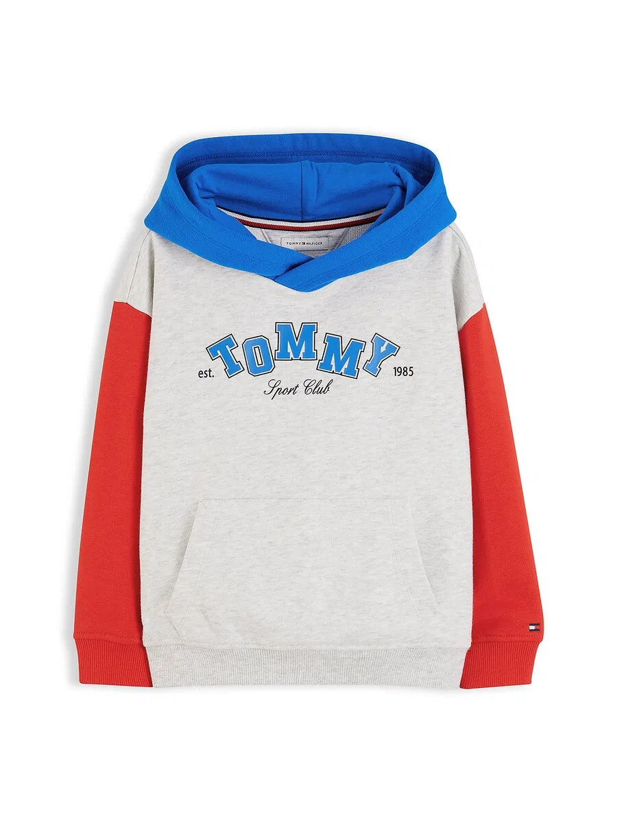 Толстовка TOMMY HILFIGER светло-серого цвета