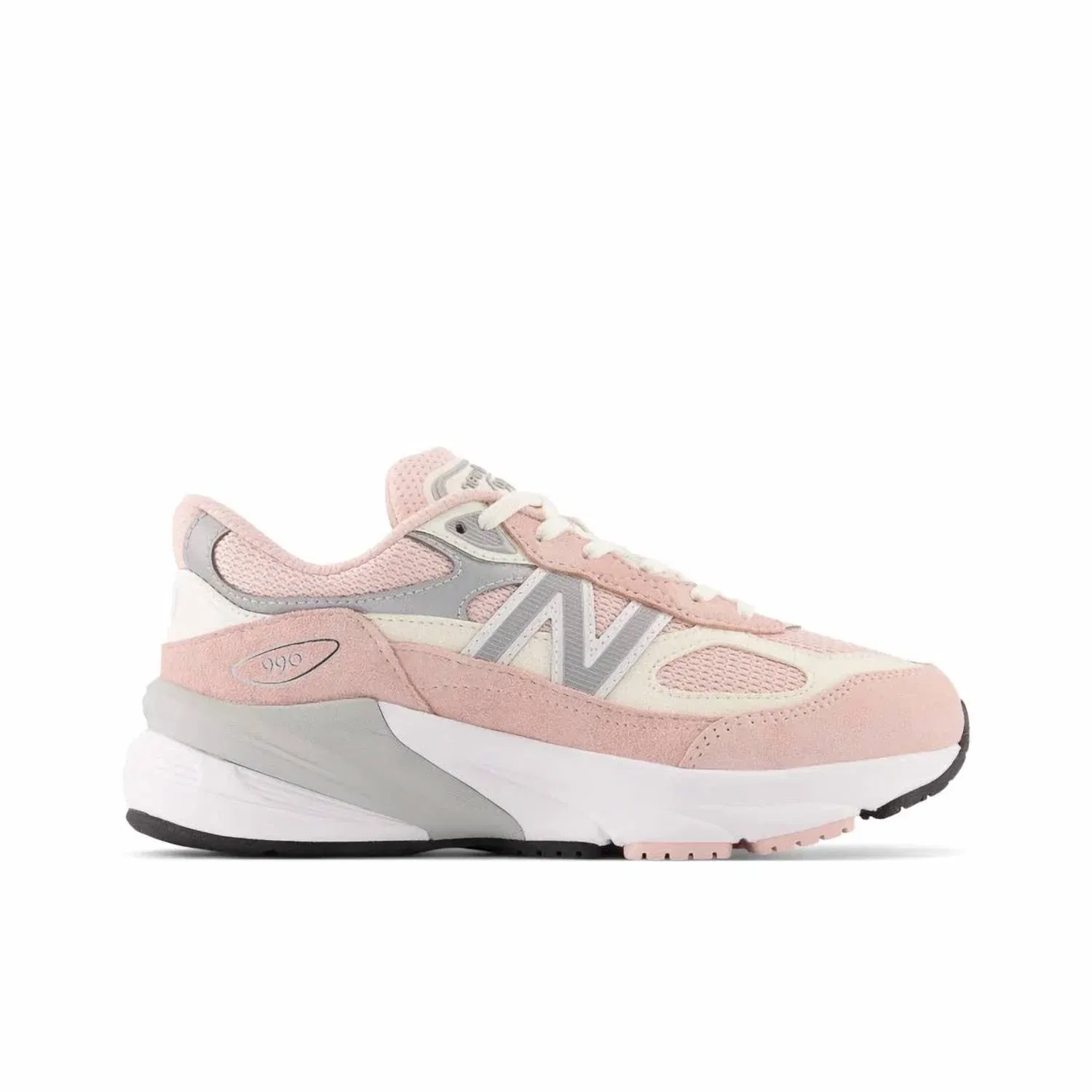 Детские кроссовки для девочек с амортизацией GC990 V6 New Balance, Pink Haze