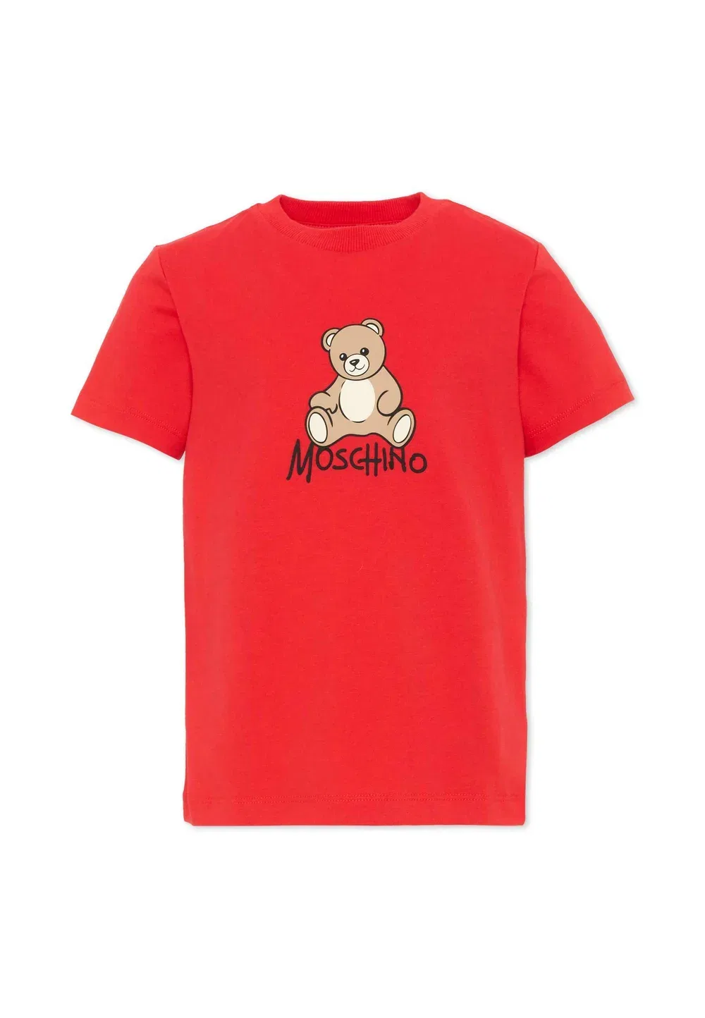 Футболка унисекс - футболка с принтом Moschino, Red