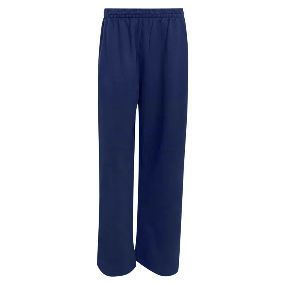 Мужские свободные штаны с открытым низом Trefoil Essentials Baggy Open Hem Adidas Originals, Blue — фото 3
