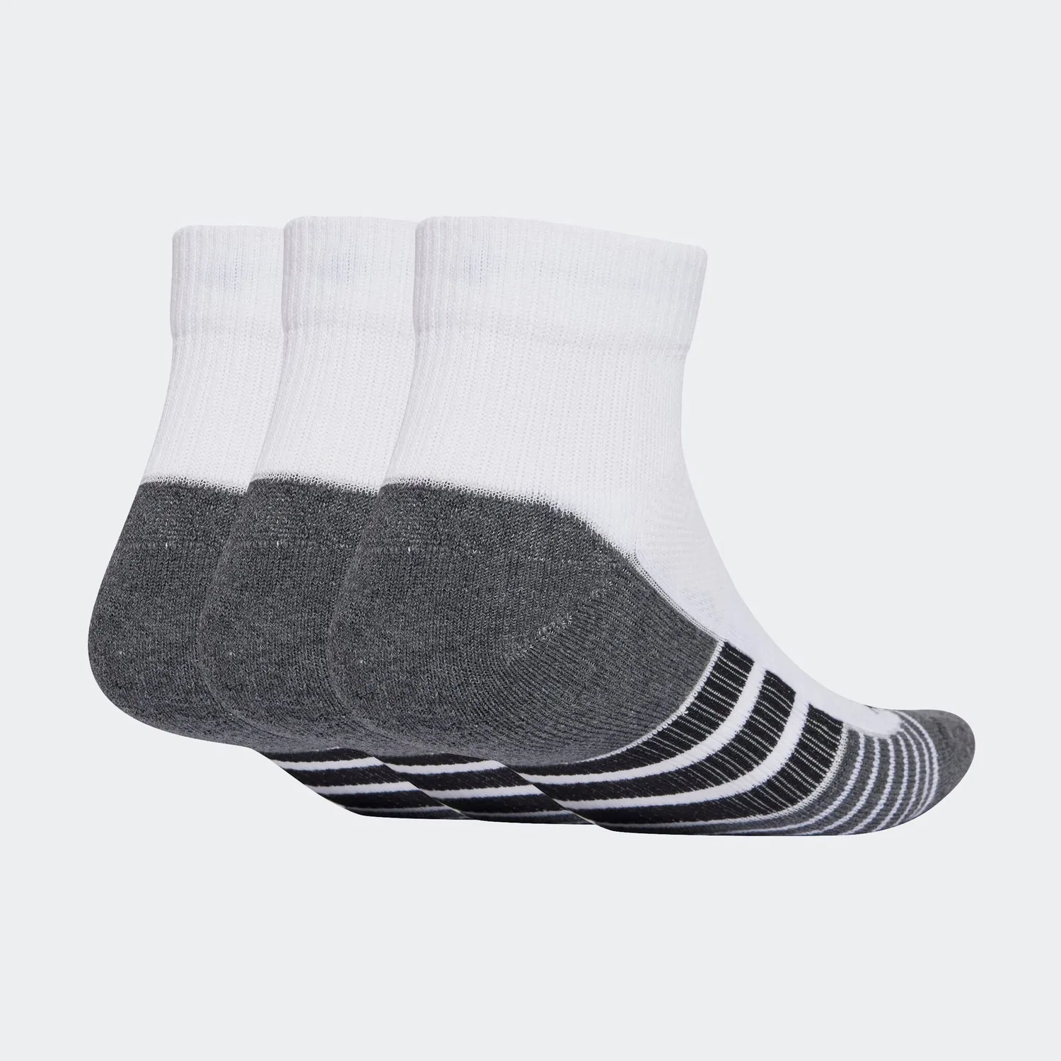 Мужские носки для фитнеса с амортизацией Adidas Performance, White/Black — фото 2