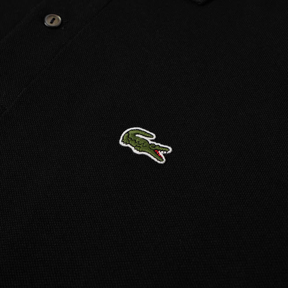 Поло Lacoste Classic Fit L.12.12, черный — фото 2