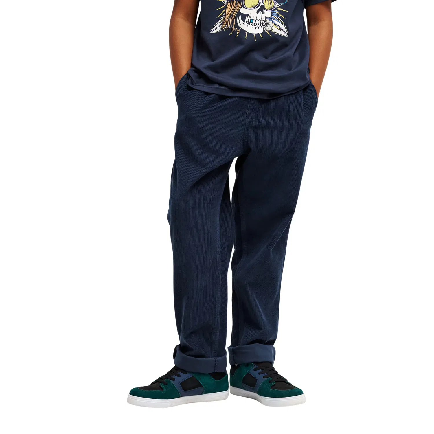 Детские штаны для мальчиков хлопковые Taxer Cord Quiksilver, Azul