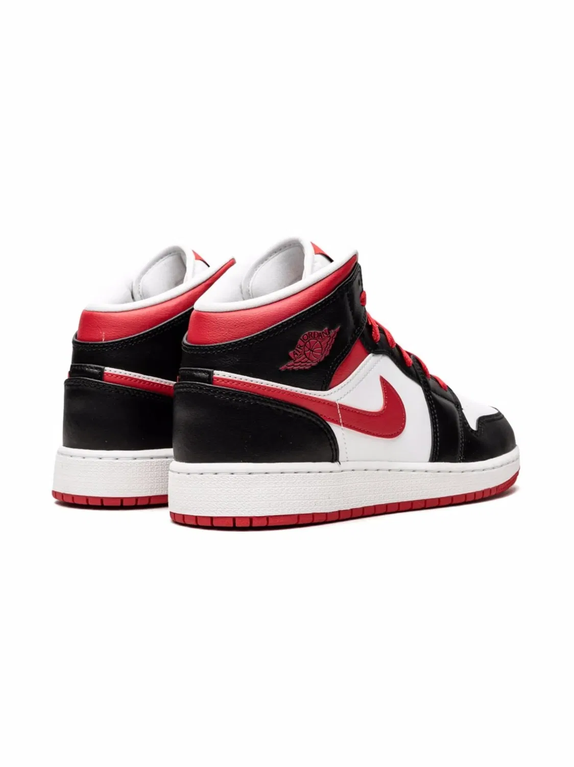 Кроссовки Air Jordan 1 Mid "Very Berry", черный — фото 2