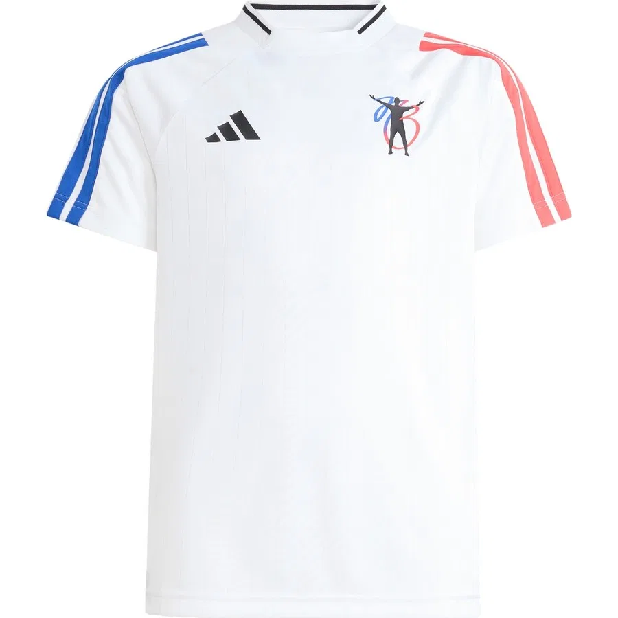Детская футболка с длинным рукавом Jude Bellingham Training Tee adidas, Белый — фото 3