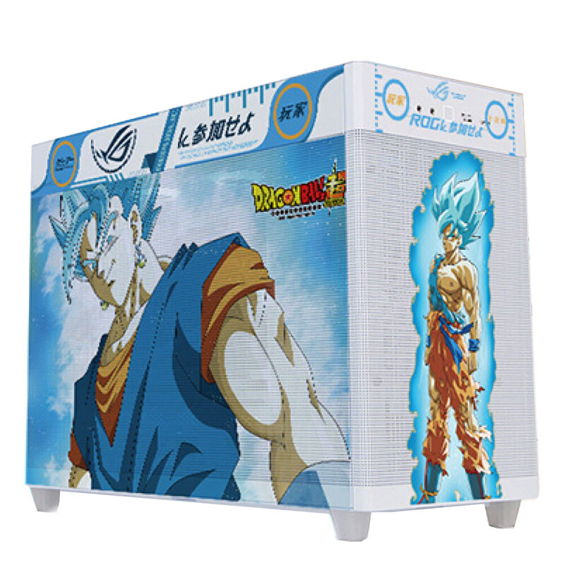 

Корпус ASUS Custom AP201 Ice Cube-Dragon Ball, Mini Tower, белый/рисунок