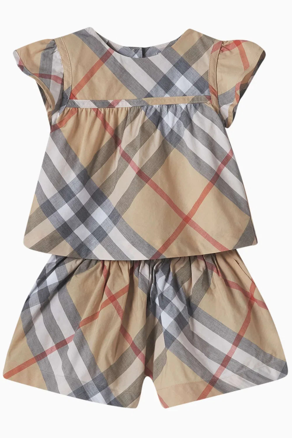 Шорты в клетку Marcy Burberry — фото 2