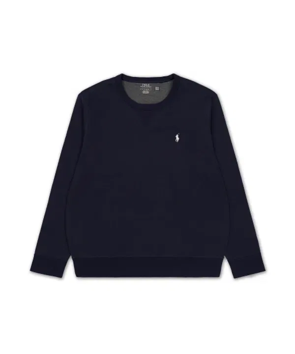 Свитер двойной вязки Polo Ralph Lauren, темно-синий