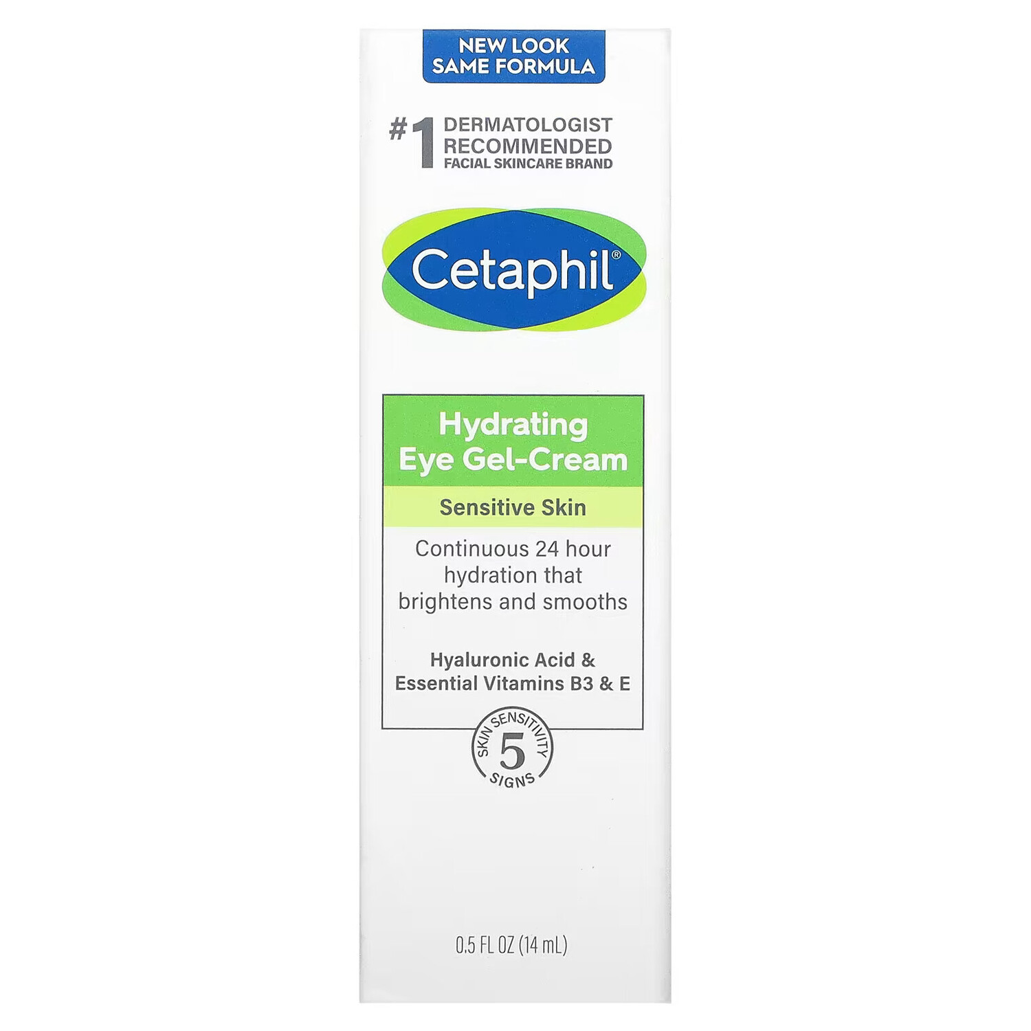 Гель-крем для глаз Cetaphil с гиалуроновой кислотой, 14 г — фото 3