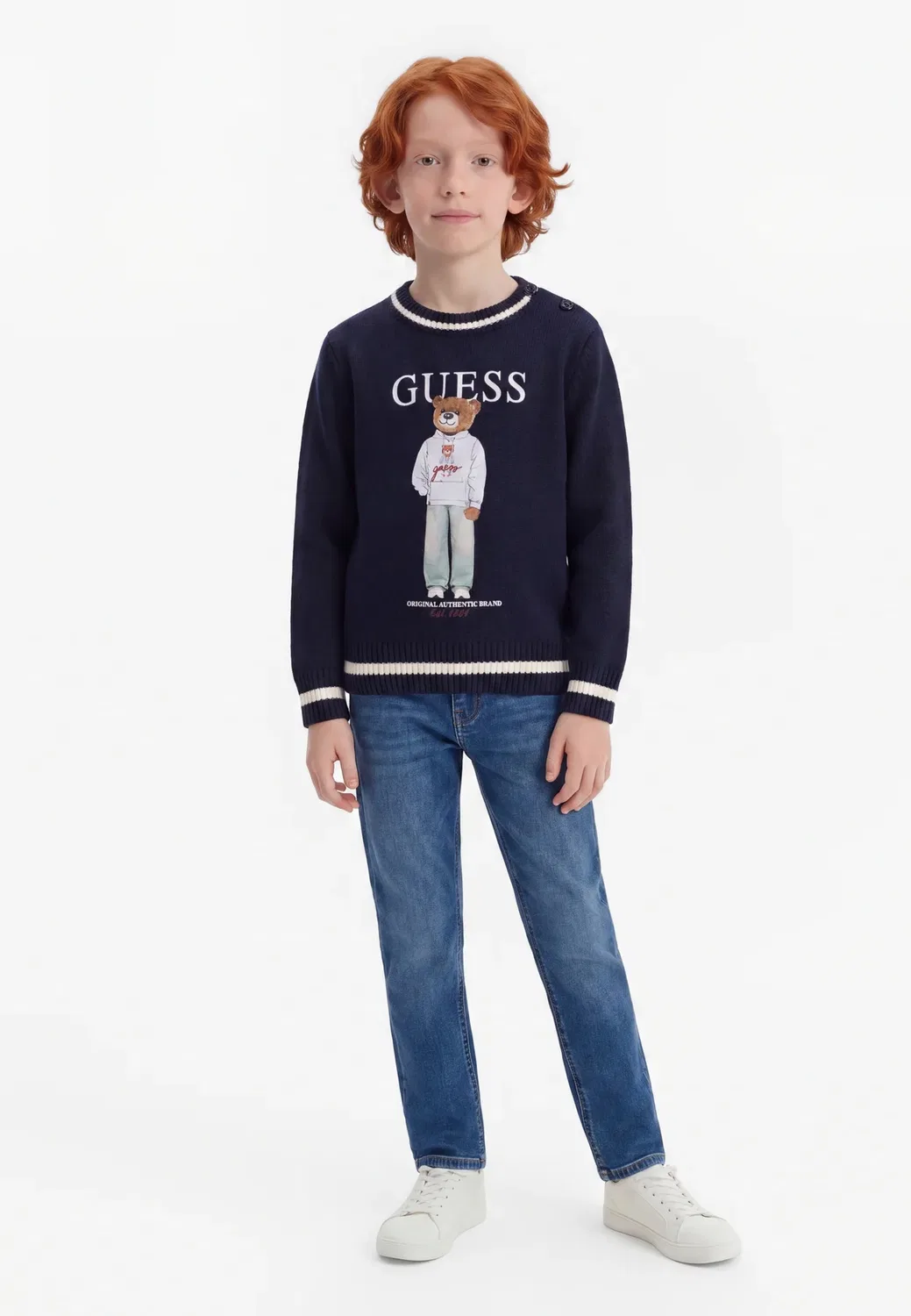 Свитер Ls - джемпер Guess, Smart Blue