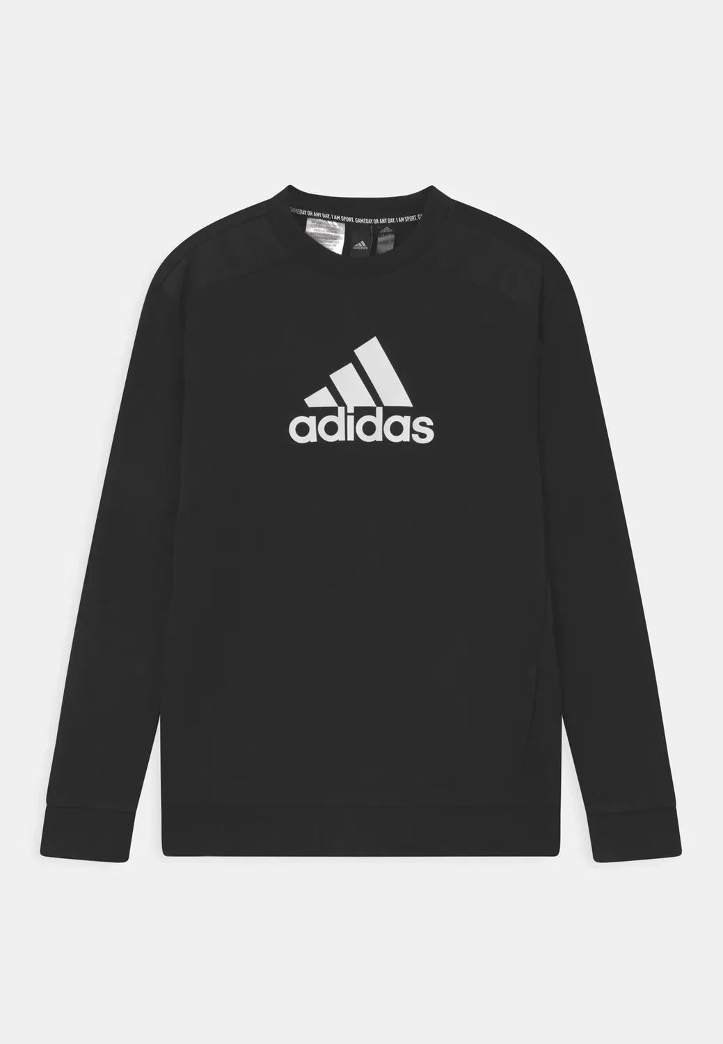 Толстовка унисекс Crew Adidas Performance, Black/White