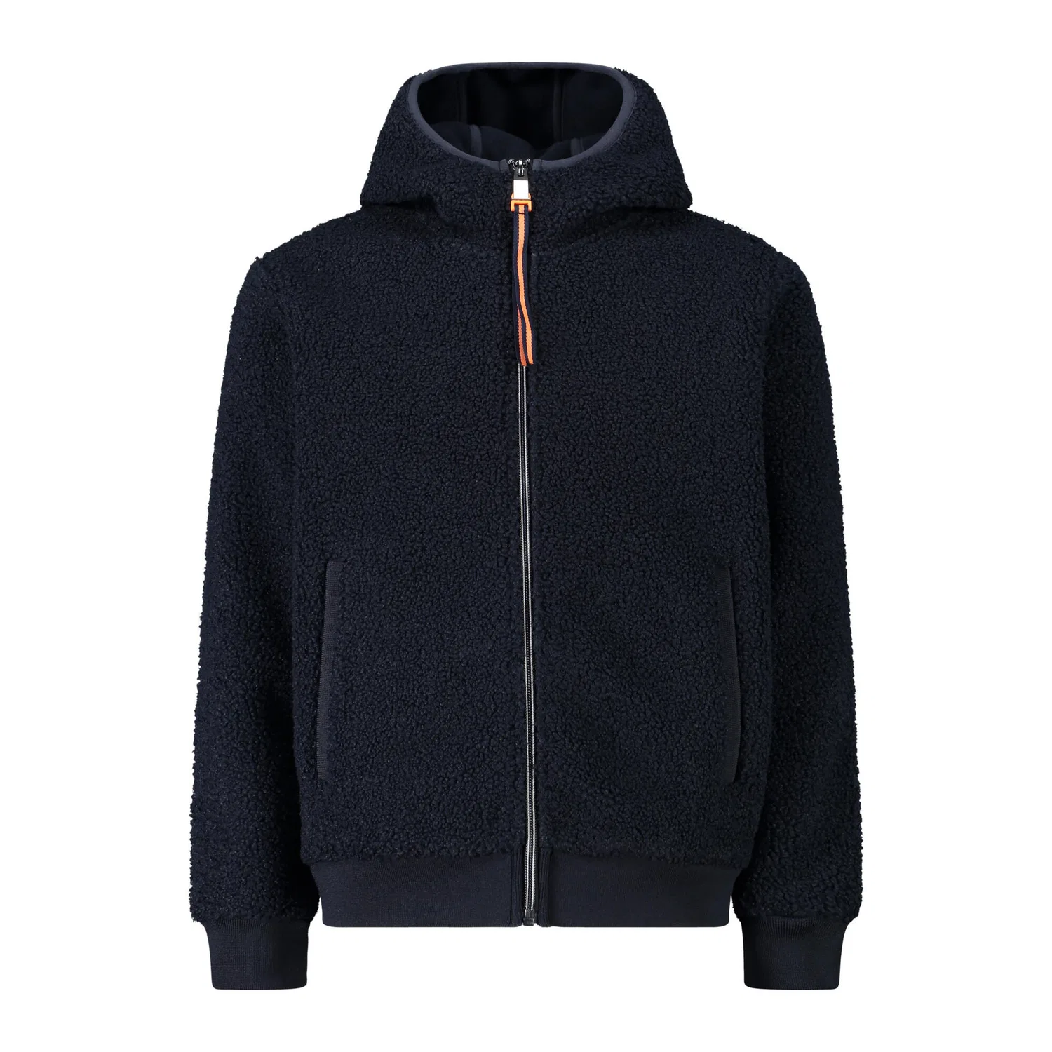 Детская флисовая куртка с капюшоном KID JACKET FIX HOOD Cmp, Konigsblau / Kosmosblau / Blau