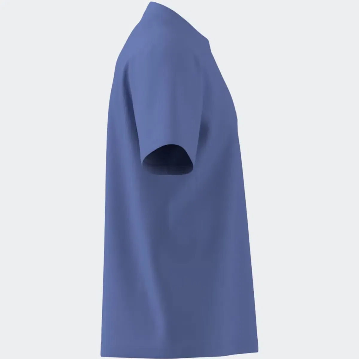 Мужская футболка с принтом Essentials Linear Single Jersey adidas, Красный — фото 2