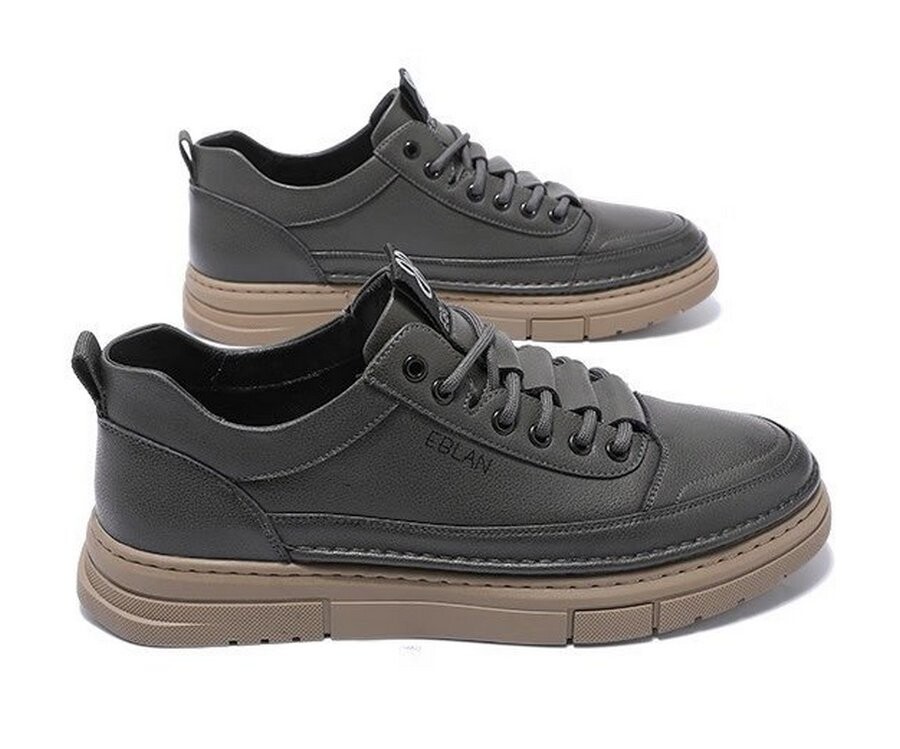 

Полуботинки Eblan Fashion Casual Sports (размер 41) Unisex, серый/бежевый