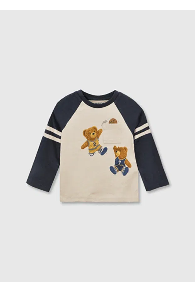 Детская футболка для мальчиков с длинным рукавом Mayoral, Navy Blue