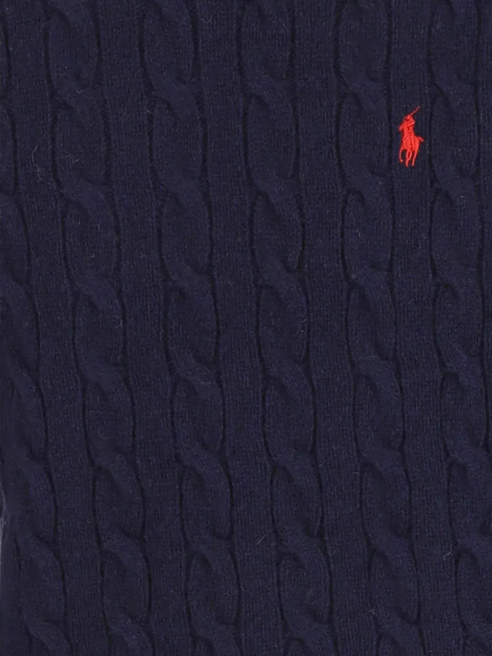 Свитер вязаный Polo Ralph Lauren Kids, темно-синий — фото 3