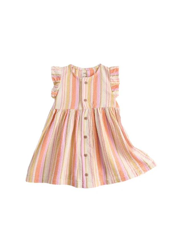 Платье-рубашка хлопок, Slip Marks & Spencer multi, мультиколор