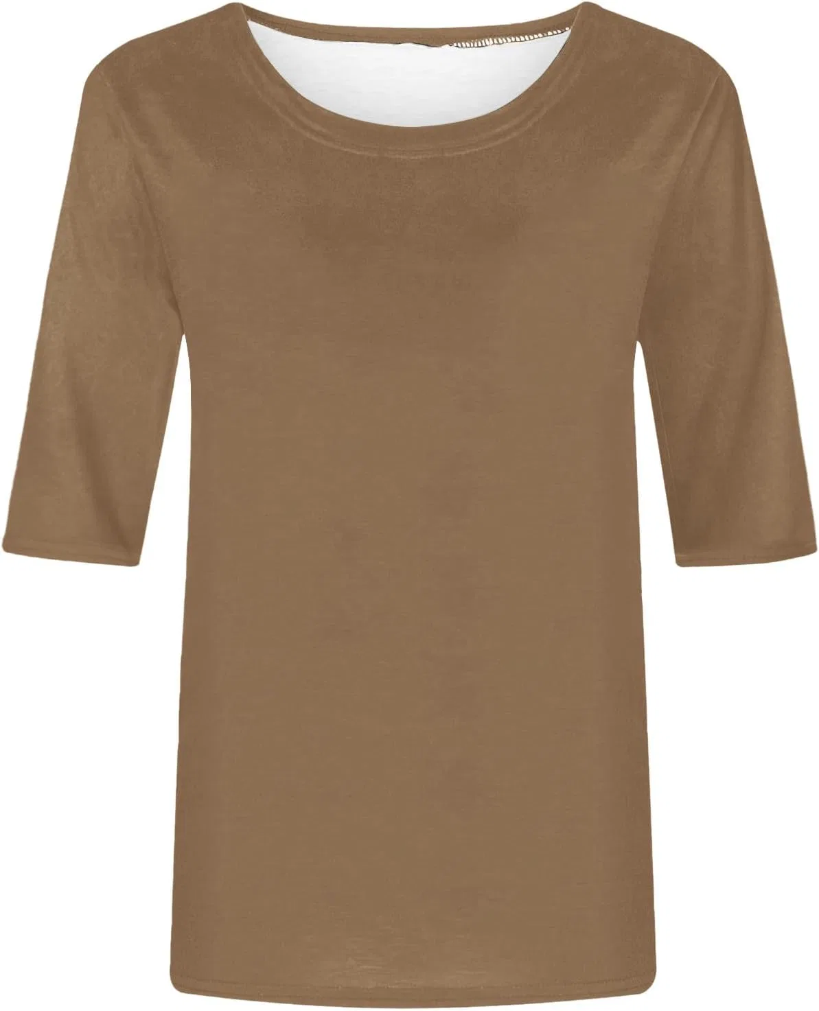 Женская футболка оверсайз Vintage Tees, Khaki — фото 3
