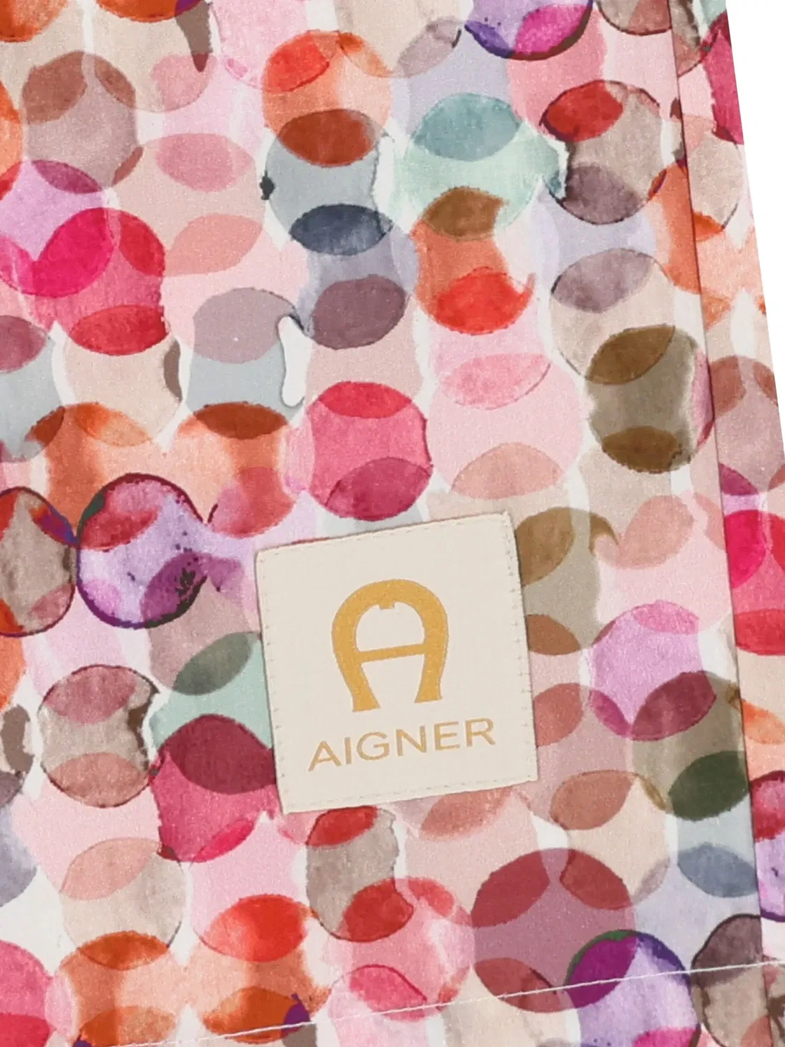 Брюки в горошек Aigner, розовый — фото 2