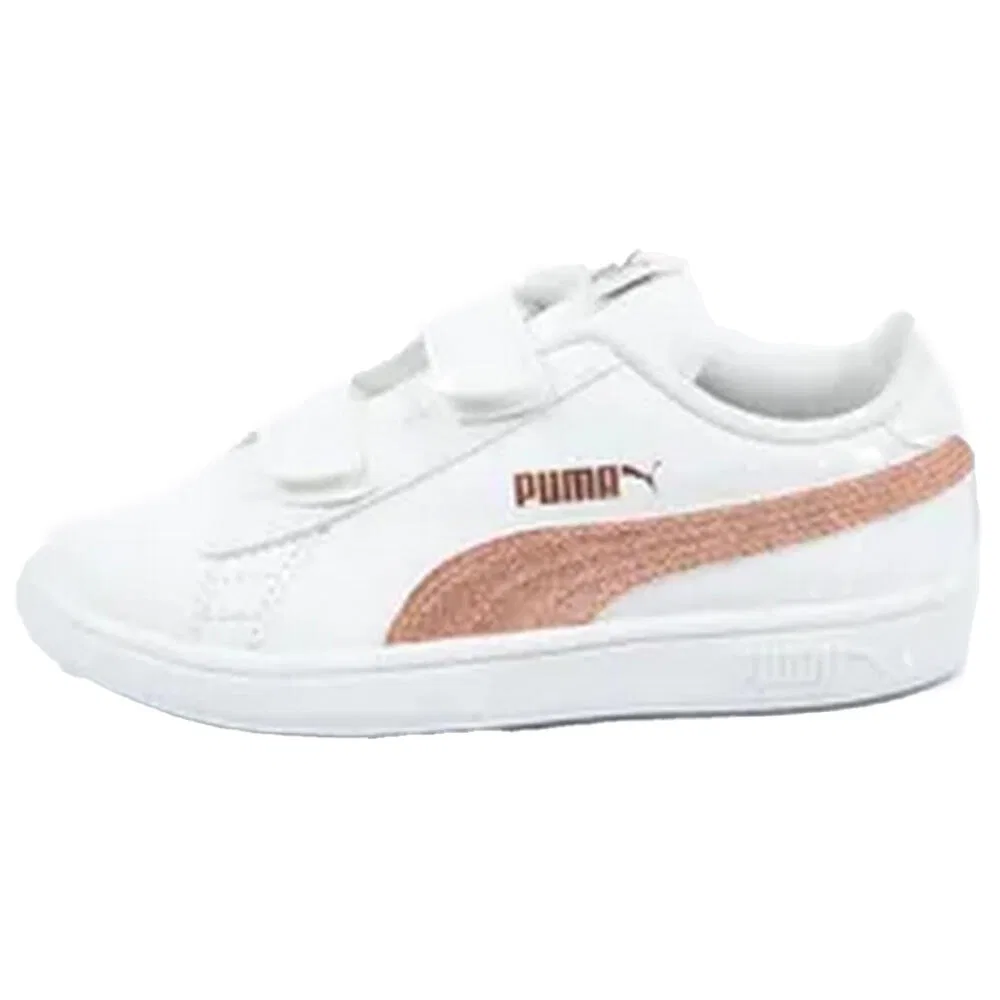 Детские кроссовки с контрастным дизайном Smash Puma, Weiß — фото 3