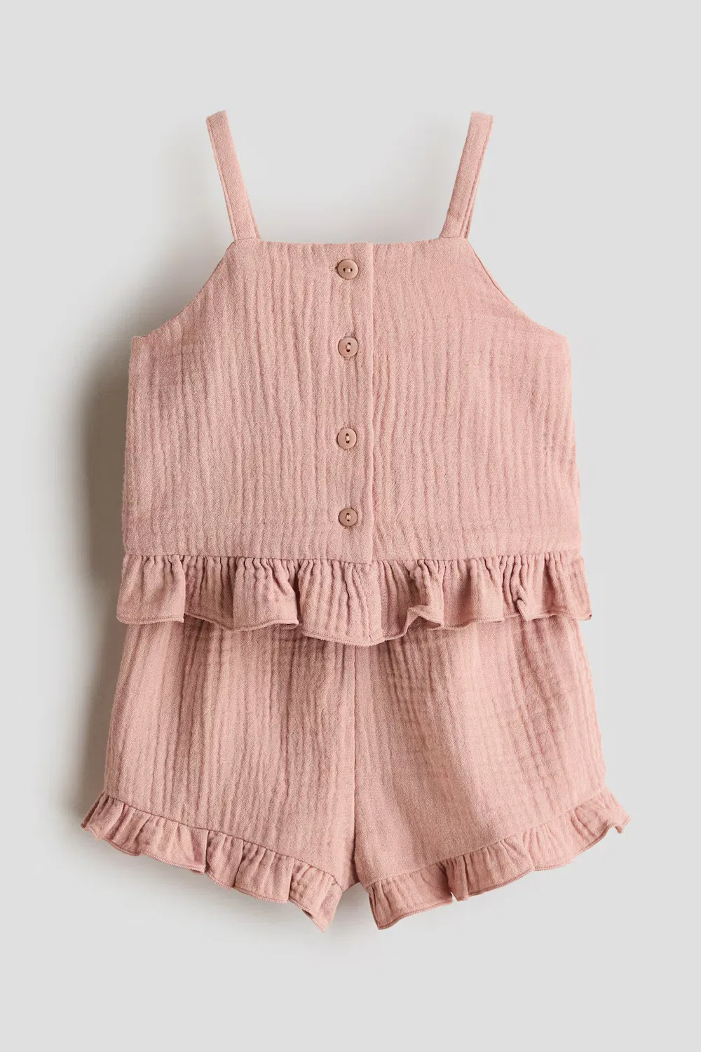 Комплект из двух предметов из хлопчатобумажной ткани H&M, Helles Mattrosa — фото 4