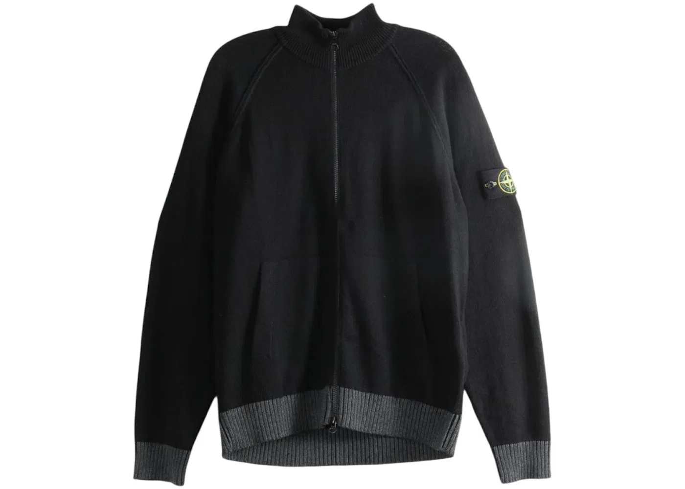 Мужской кардиган с длинным рукавом Stone Island, Black