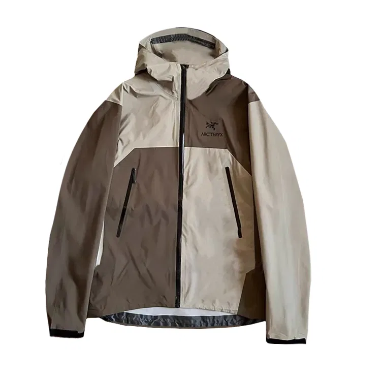 Мужская ветровка с длинным рукавом Arcteryx BETA Windbreaker Jacket, Recut-Mortar/Silt