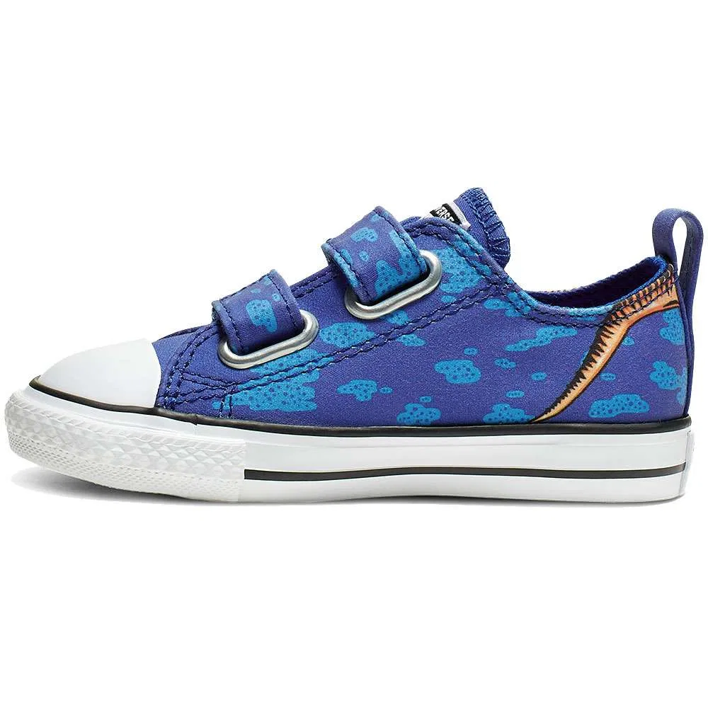Кроссовки Converse 2V Синий/Черный/Белый — фото 2