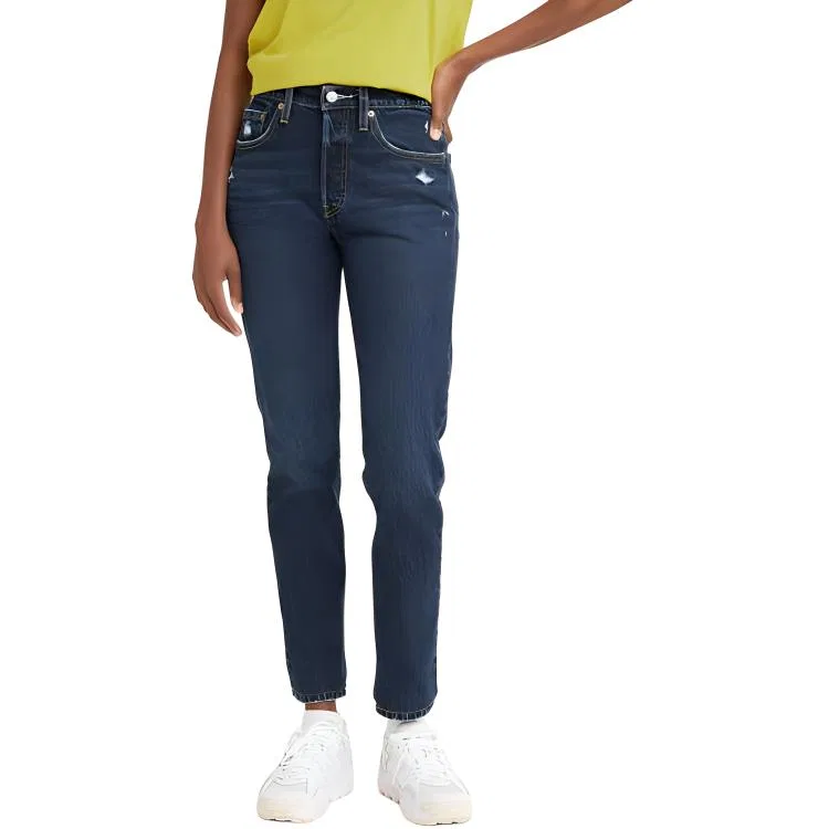 Джинсы прямого кроя, темный индиго, Levis, Dark Indigo — фото 4