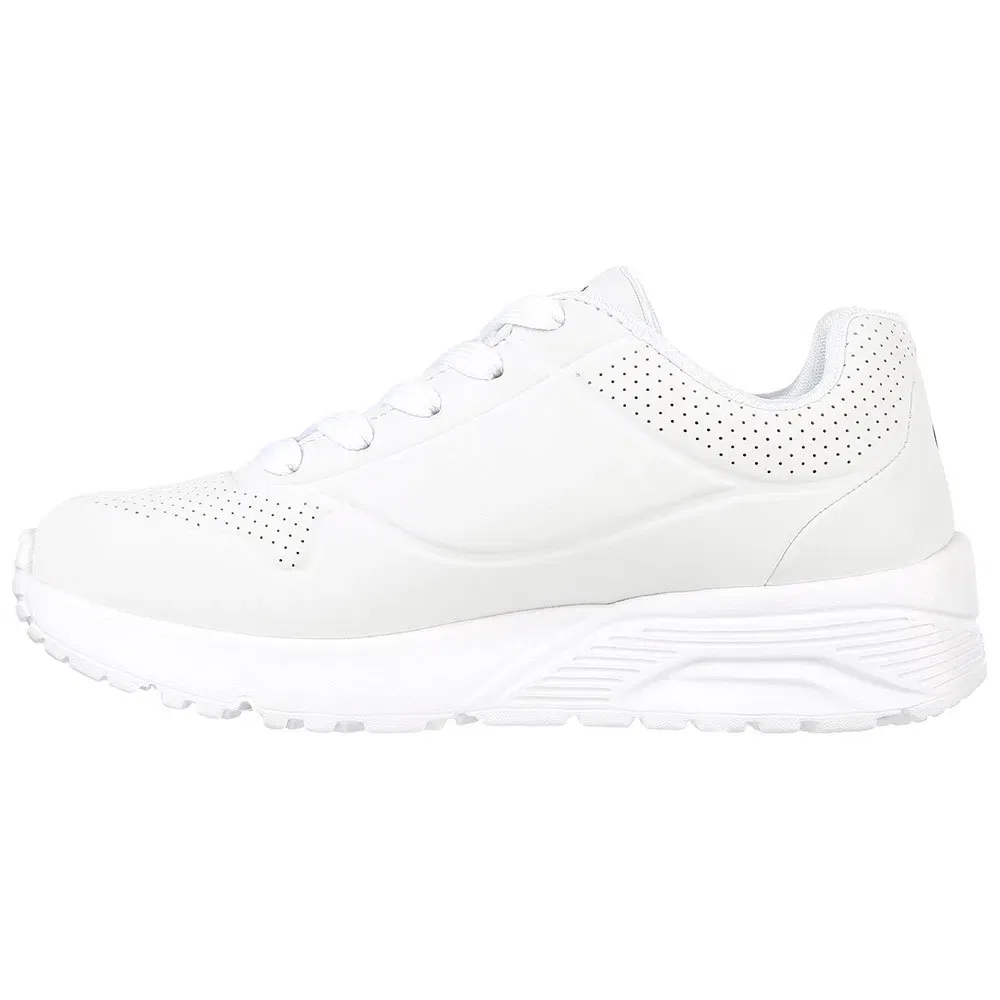 Детские кроссовки для девочек с принтом Uno Lite Spread The Love Skechers, Multicolor — фото 3