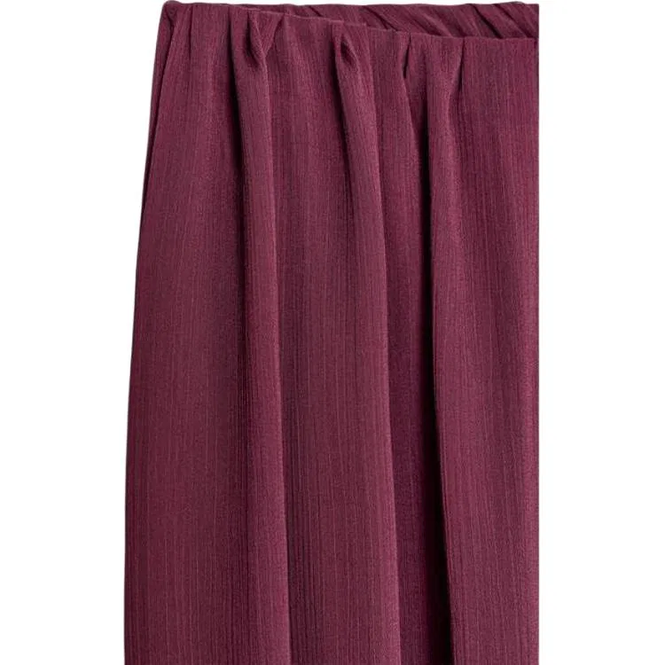 Женская юбка макси Casual Dark Red Color ZARA, Темно-красный — фото 4
