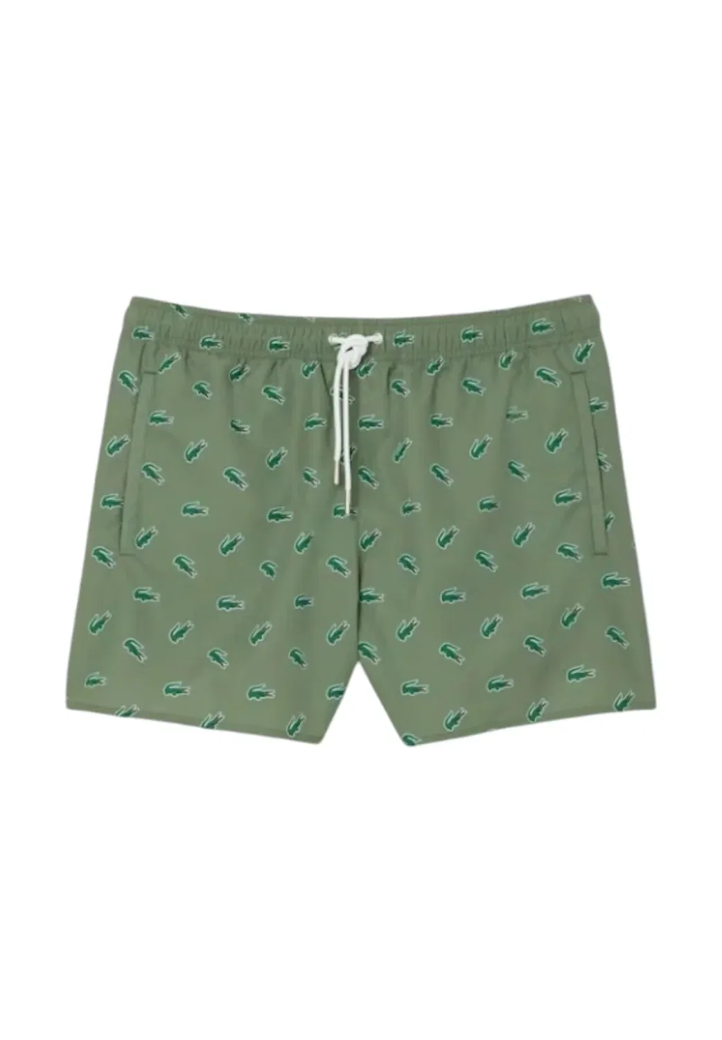 Короткие шорты для плавания col ic3 Lacoste, Mottled Green
