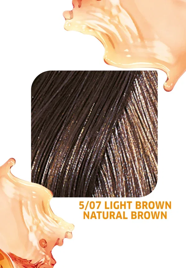 Краска для волос 75 мл Professionals color fresh Wella, Perl, цвет light brown nature-brown — фото 4