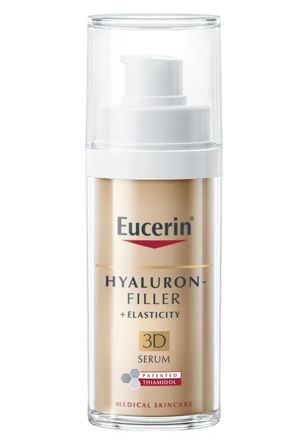 Гиалурон-филлер + эластичность 3d сыворотка - anti age faltencreme - сыворотка 30 мл Eucerin — фото 2