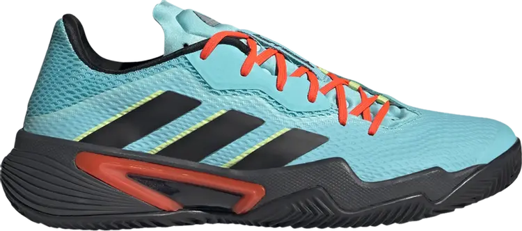 

Кроссовки Adidas Barricade 'Pulse Aqua Black', синий