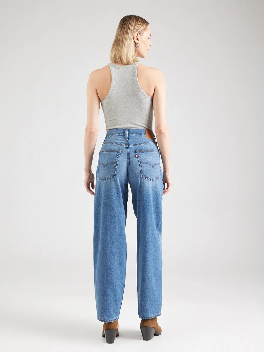 Джинсы LEVI'S Baggy Jeans 'Baggy Dad' синего цвета — фото 4