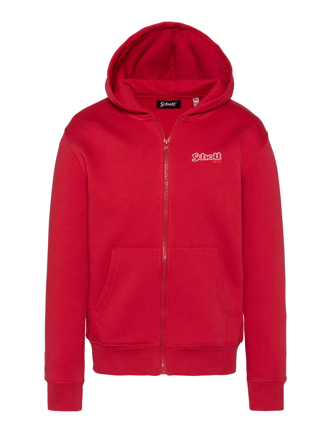 Свитшот Schott Nyc красного цвета